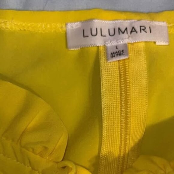 Yellow Midriff Top by Lulumari, Large - Picture 4 of 13